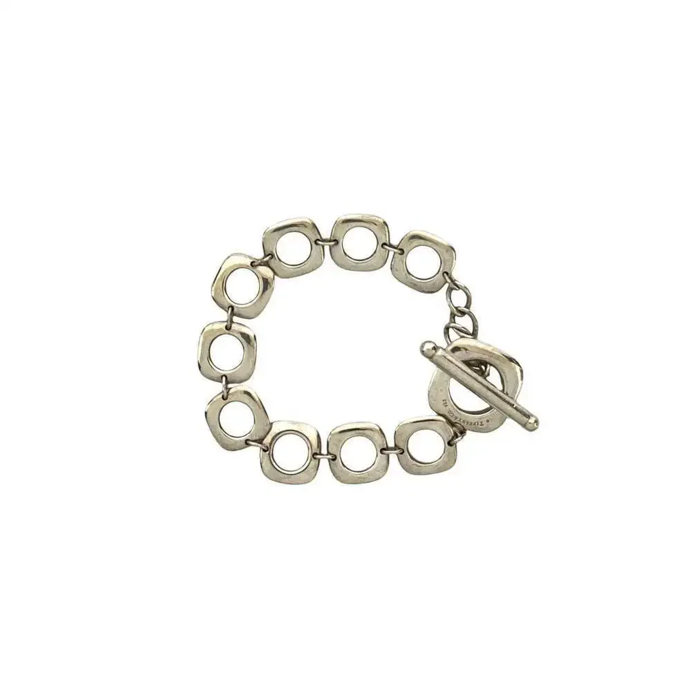 TIFFANY Silver Charm Bracelet